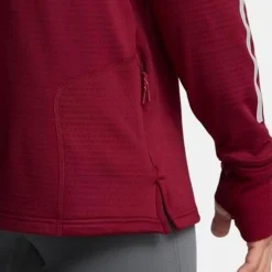 Flash Sale Launch Elite Coldweather Balaclava Hoody Men - Dark Red Hoodies & Sweaters|Running Clothing