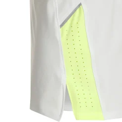 Online Launch Elite 5in Shorts Men - White, Neon Yellow Running Clothing|Shorts