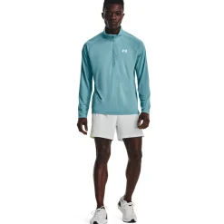 Online Launch Elite 5in Shorts Men - White, Neon Yellow Running Clothing|Shorts