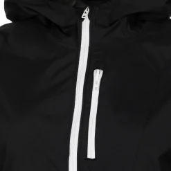 Best Launch Lightweight Running Jacket Women - Black, White Running Clothing