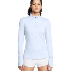 New Launch Pro Half Zip Running Shirt Women - Running Clothing