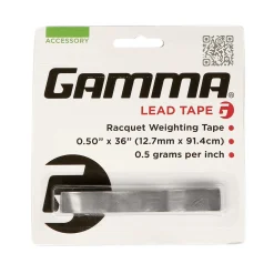 Outlet Lead Tape 2 Pack 12,7mm - Silver Racket Accessories