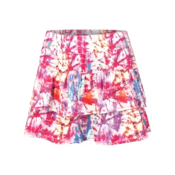 Hot Électrique Smocked Skirt Women - Multicoloured Skirts