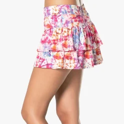 Hot Électrique Smocked Skirt Women - Multicoloured Skirts