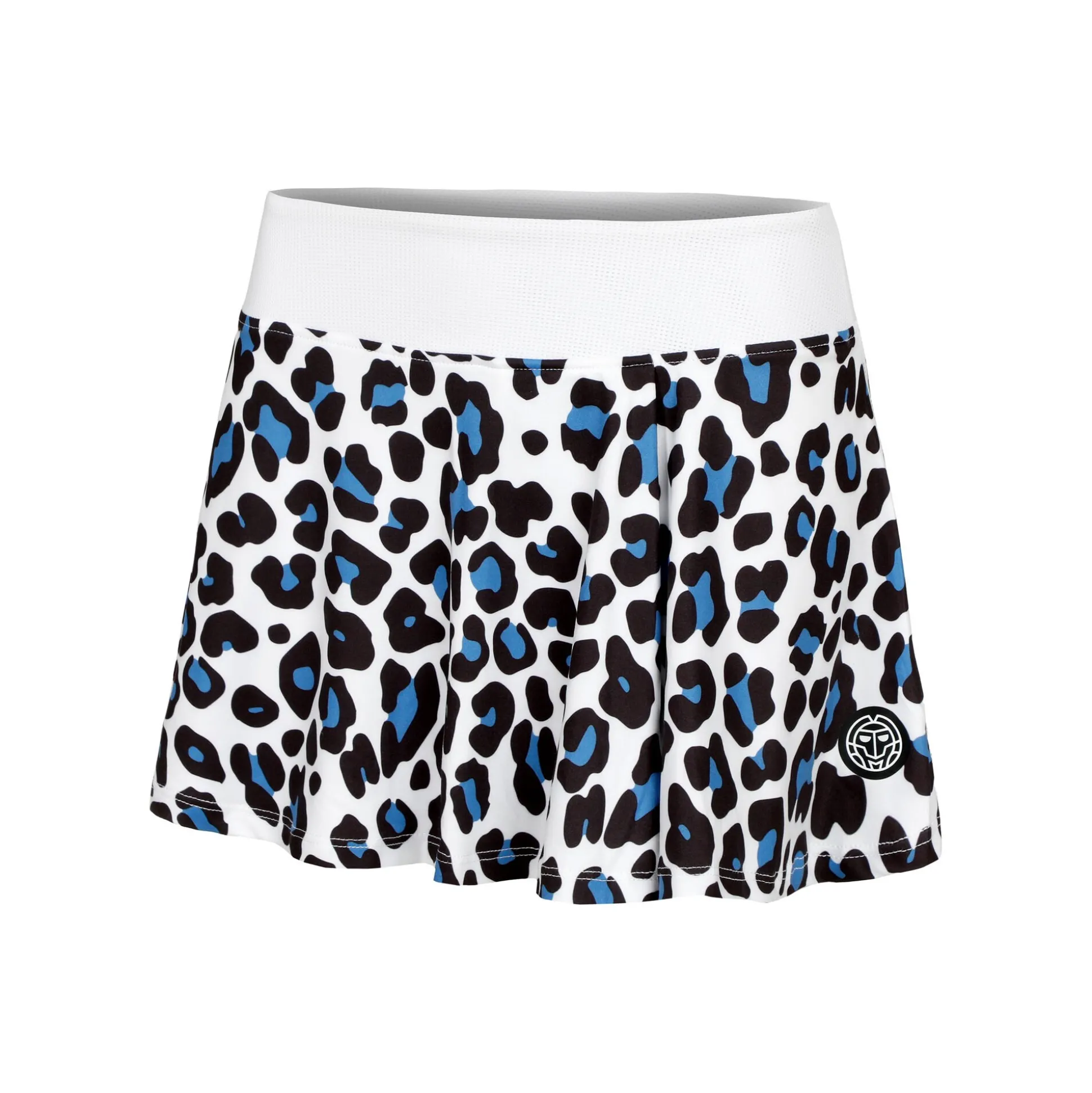 Discount Leoparty Styles Printed Wavy Skirt Women - White, Black Skirts