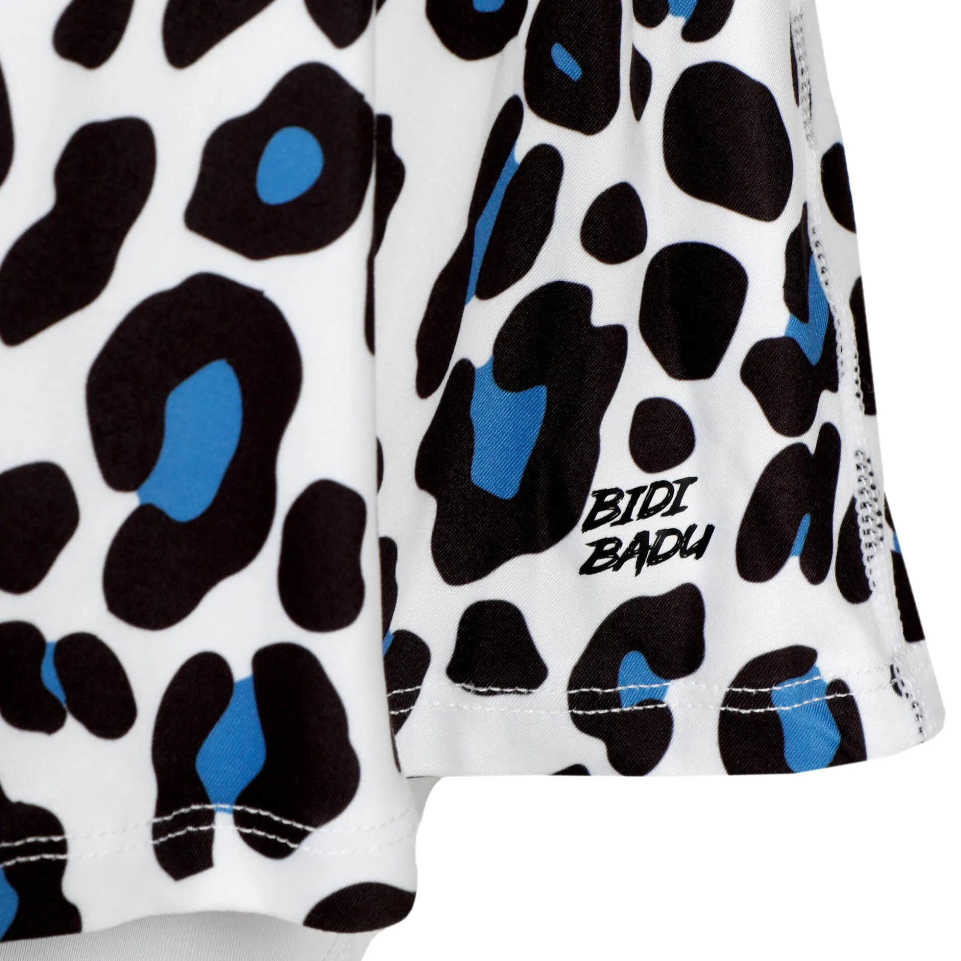 Discount Leoparty Styles Printed Wavy Skirt Women - White, Black Skirts