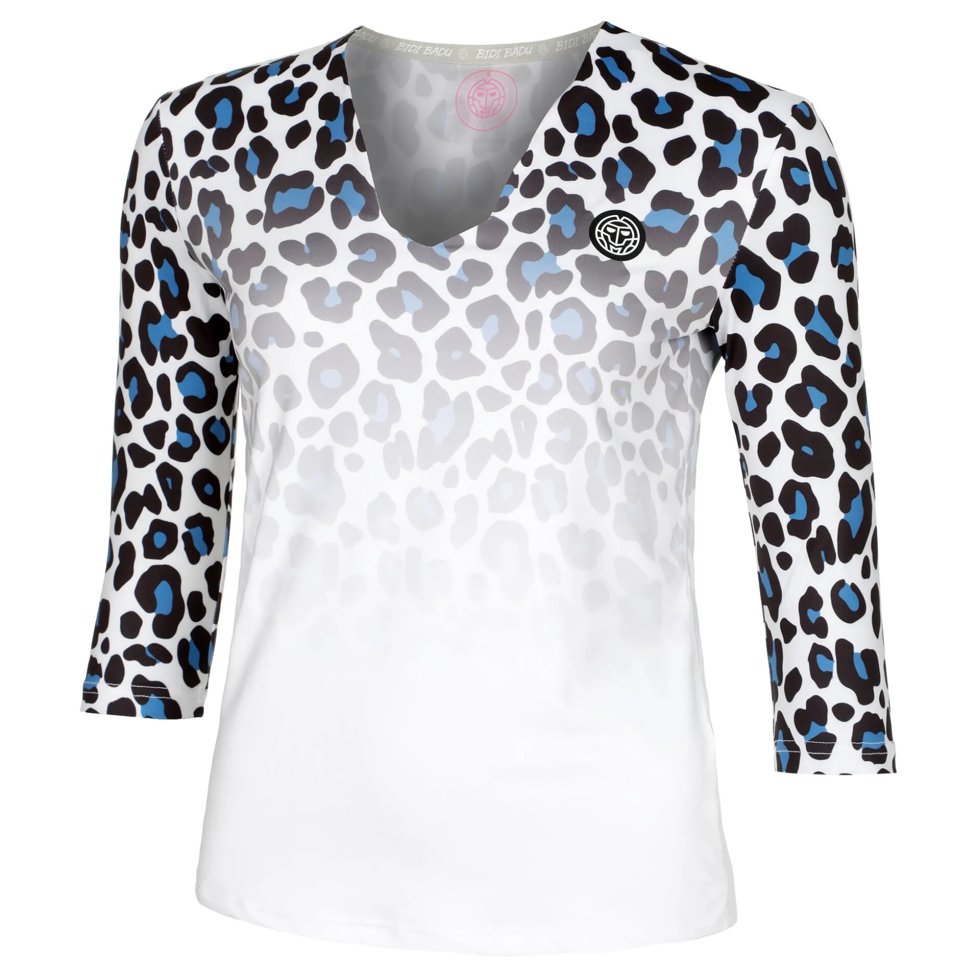 Store Leoparty Styles V-Neck Long Sleeve Women - White, Black Shirts