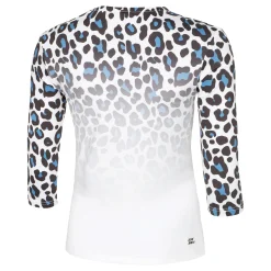 Store Leoparty Styles V-Neck Long Sleeve Women - White, Black Shirts