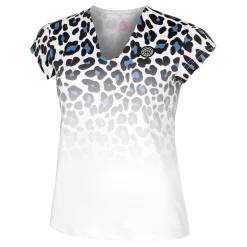 Discount Leoparty Styles V-Neck T-Shirt Women - White, Black Shirts