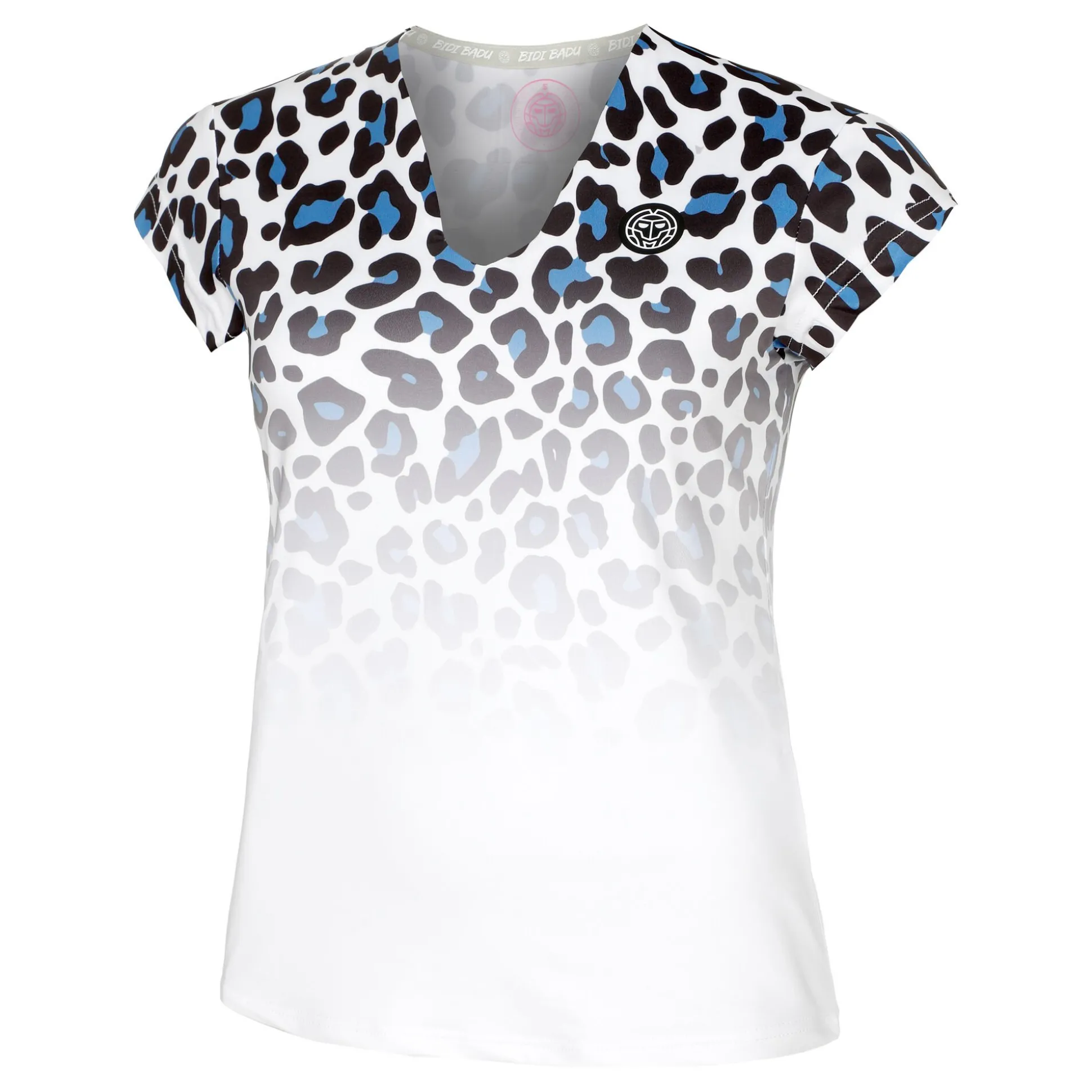 Discount Leoparty Styles V-Neck T-Shirt Women - White, Black Shirts