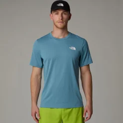 Cheap Lightbright Running Shirt Men - Blue Grey Running Clothing