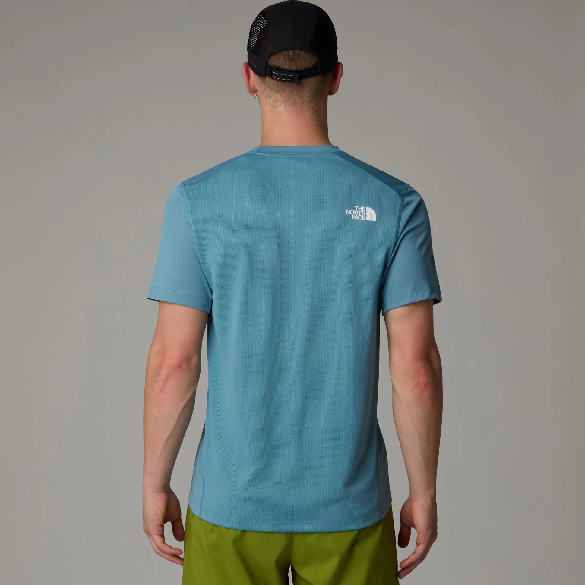 Cheap Lightbright Running Shirt Men - Blue Grey Running Clothing