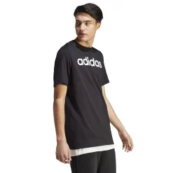 Discount LIN Singel Jersey T-Shirt Men - Black, White Shirts