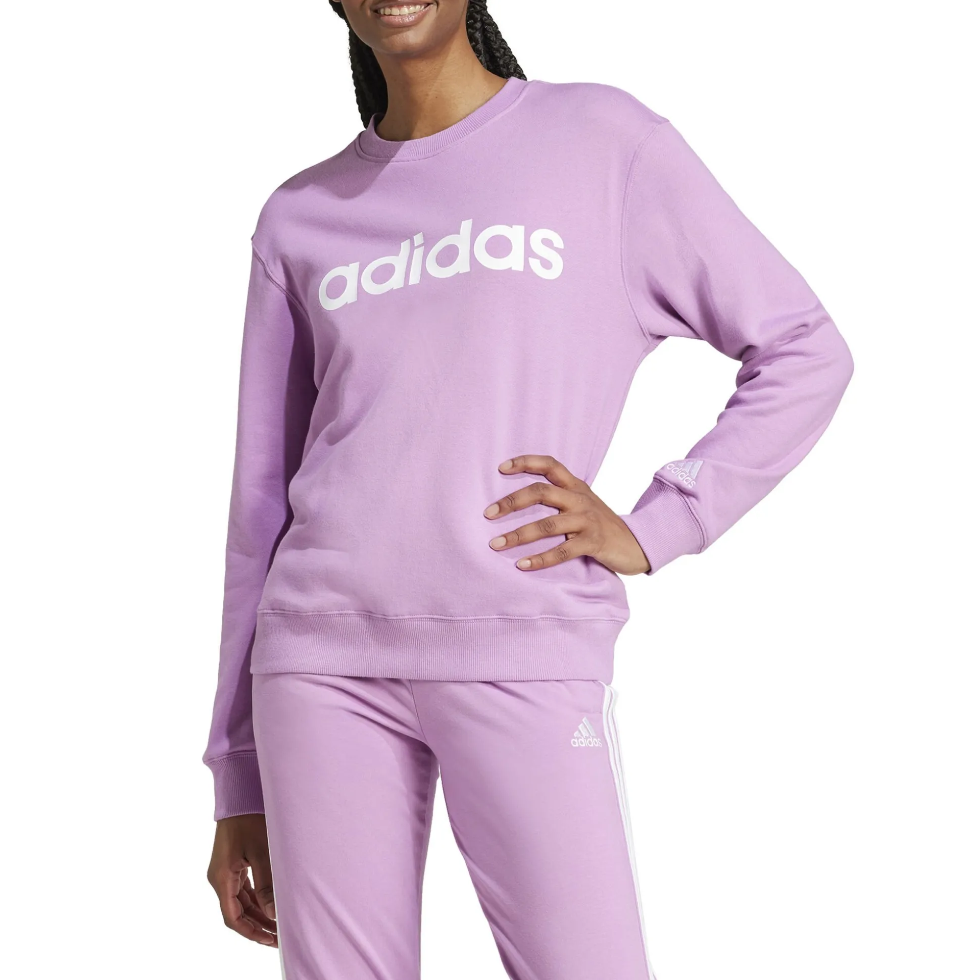 New Linear French Terry Sweatshirt Women - Hoodies & Sweaters