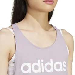 Hot Linear Tank Top Women - Lilac, White Tops