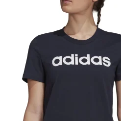 Best Linear T-Shirt Women - Dark Blue, White Shirts