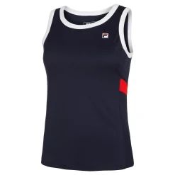 Store Lissy Tank Top Women - Dark Blue, Red Tops