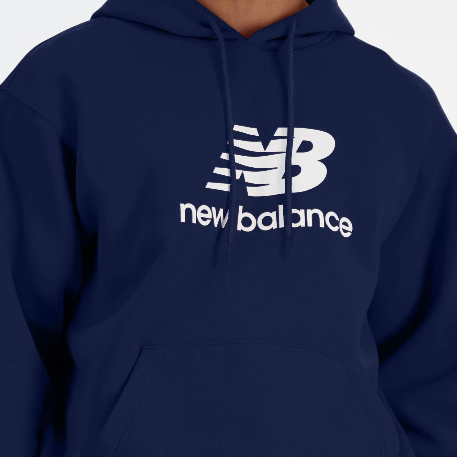 Flash Sale Logo French Terry Hoodie Hoody Men - Dark Blue Hoodies & Sweaters