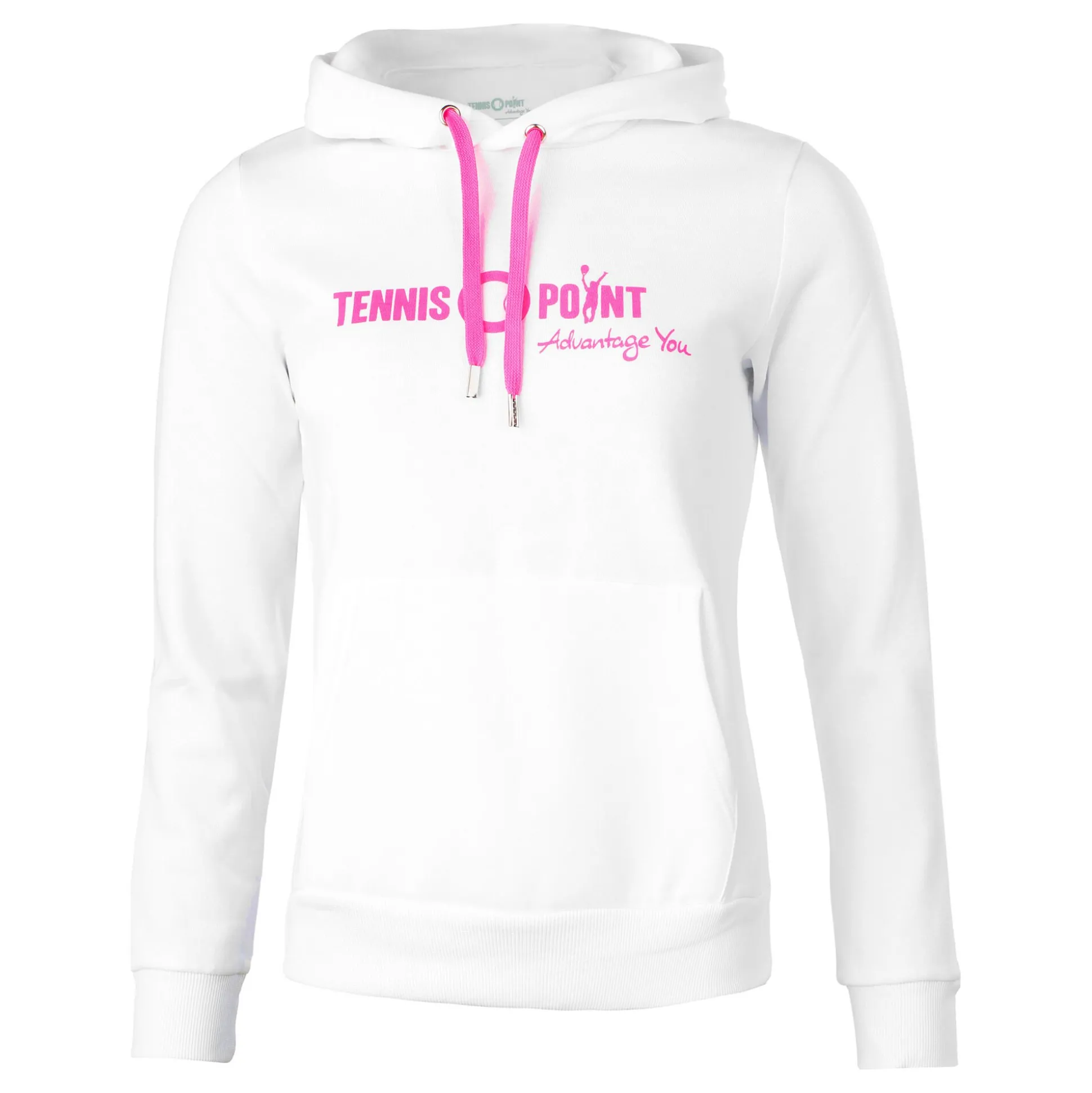 Outlet Logo Hoody Women - White, Pink Hoodies & Sweaters
