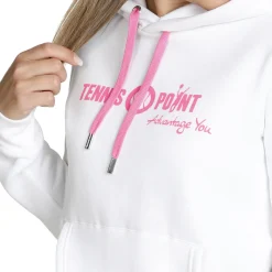 Outlet Logo Hoody Women - White, Pink Hoodies & Sweaters