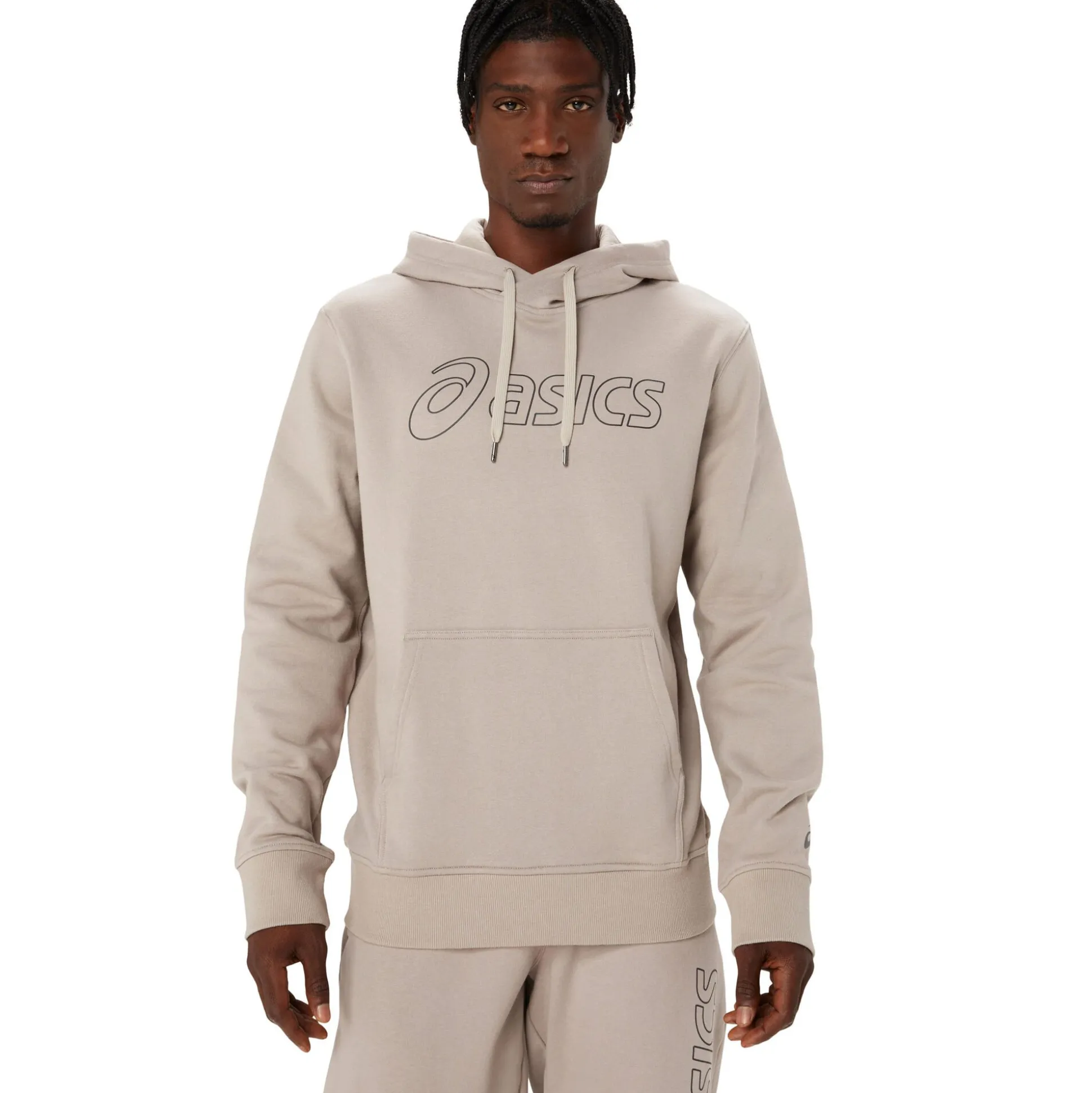 Best Logo OTH Hoody Men - Grey, Beige Hoodies & Sweaters