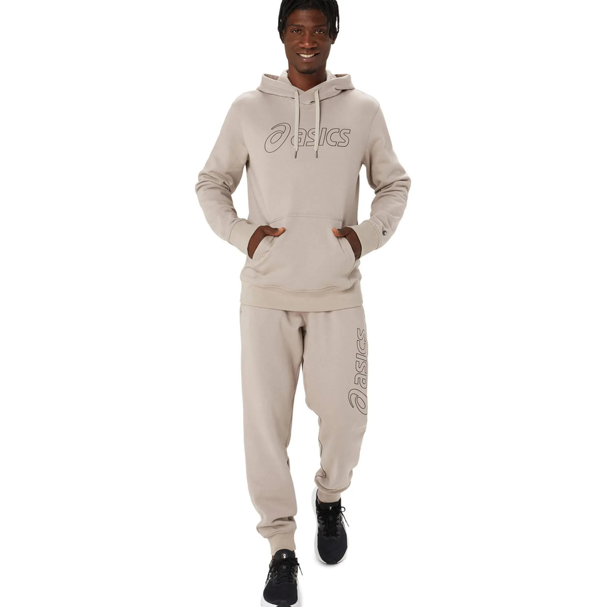 Best Logo OTH Hoody Men - Grey, Beige Hoodies & Sweaters