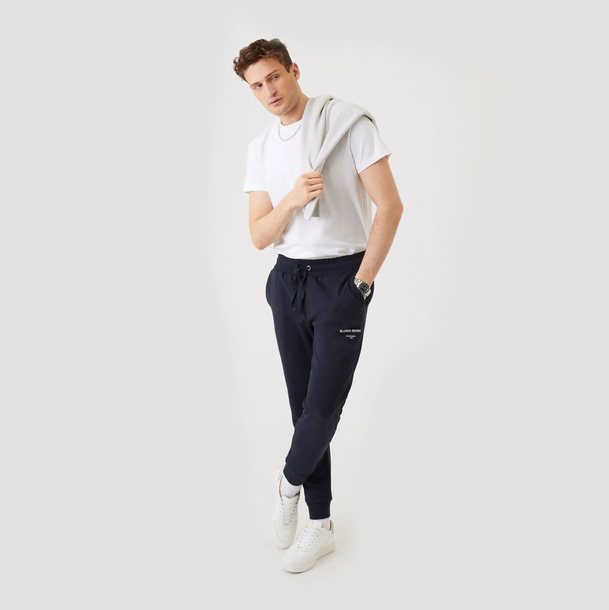 Hot Logo Training Pants Men - Dark Blue Pants