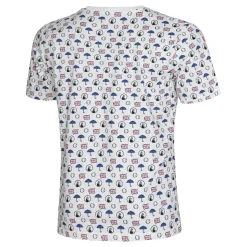 Flash Sale London Statement T-Shirt Men - White, Multicoloured Shirts