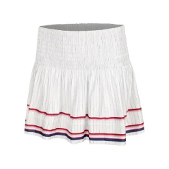 Sale Long Berry Smocked Skirt Women - White, Multicoloured Skirts