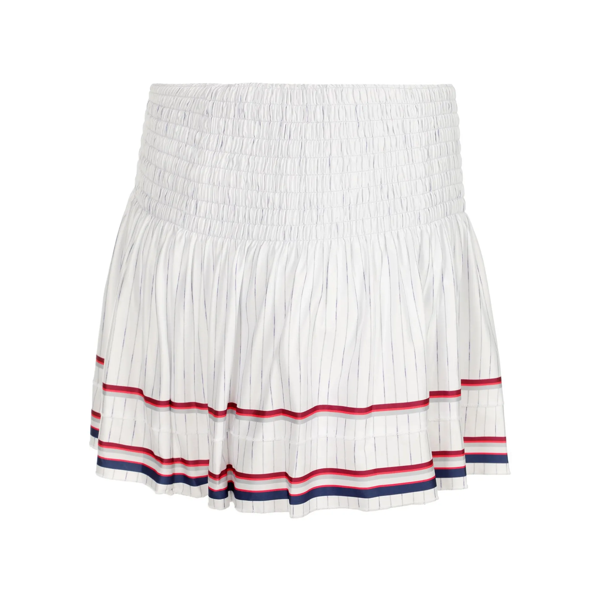 Sale Long Berry Smocked Skirt Women - White, Multicoloured Skirts