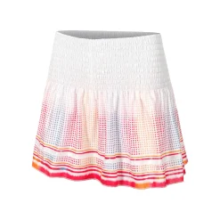 Clearance Long Classic Stripe Skirt Women - White, Multicoloured Skirts