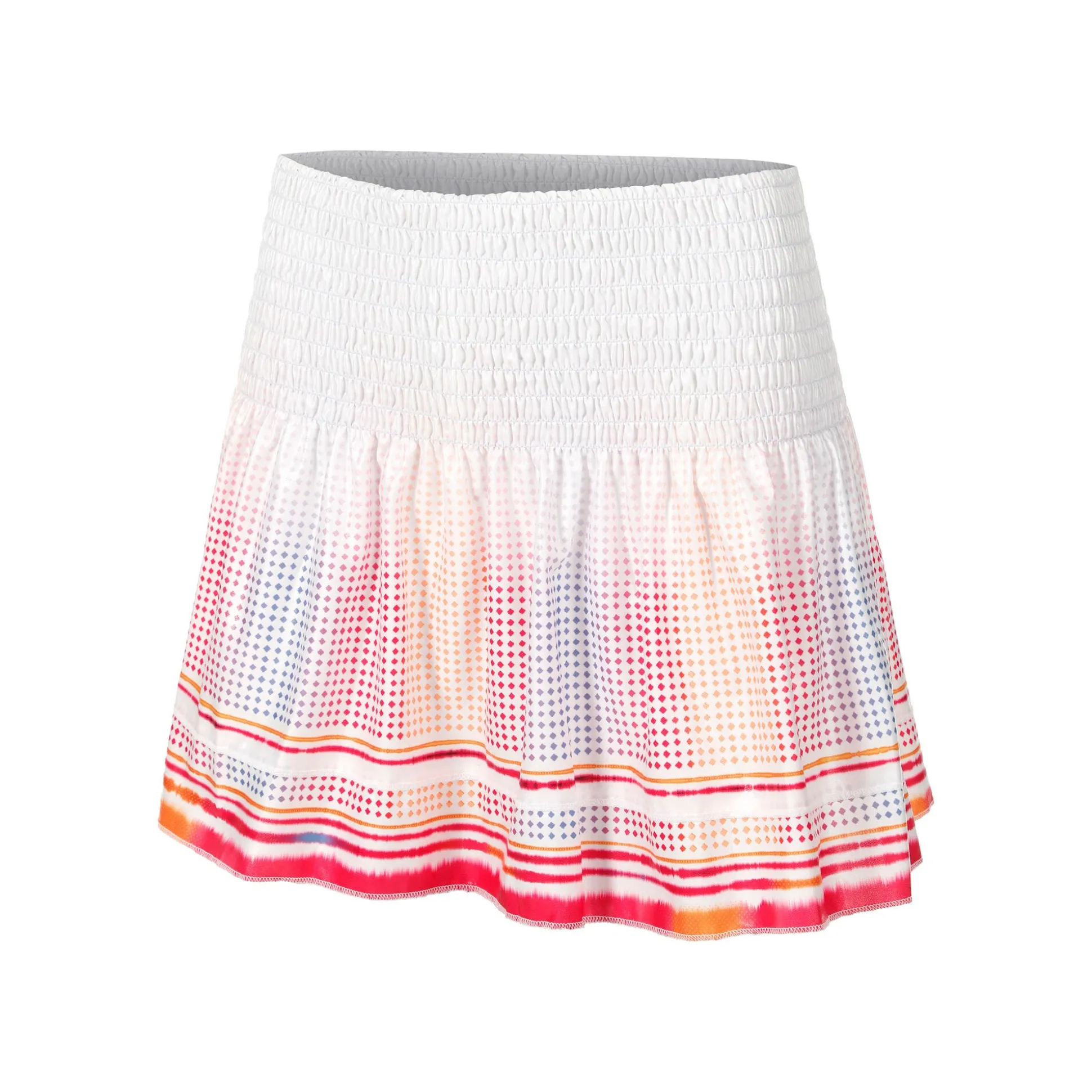Clearance Long Classic Stripe Skirt Women - White, Multicoloured Skirts