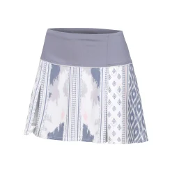 Best Long Fancy Ikat Skirt Women - Lilac, Multicoloured Skirts