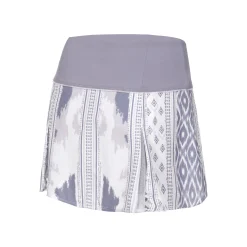 Best Long Fancy Ikat Skirt Women - Lilac, Multicoloured Skirts