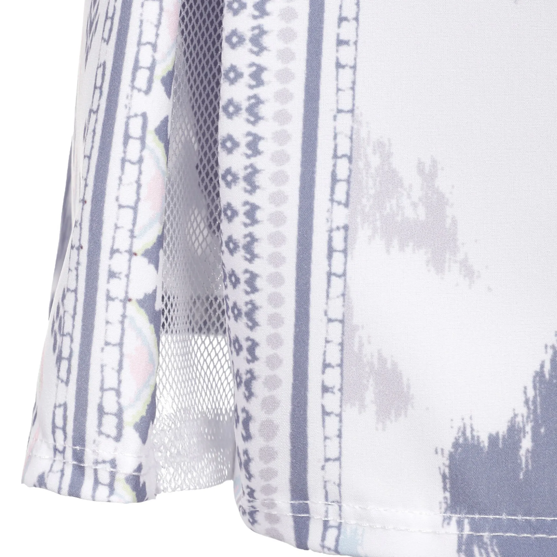 Best Long Fancy Ikat Skirt Women - Lilac, Multicoloured Skirts