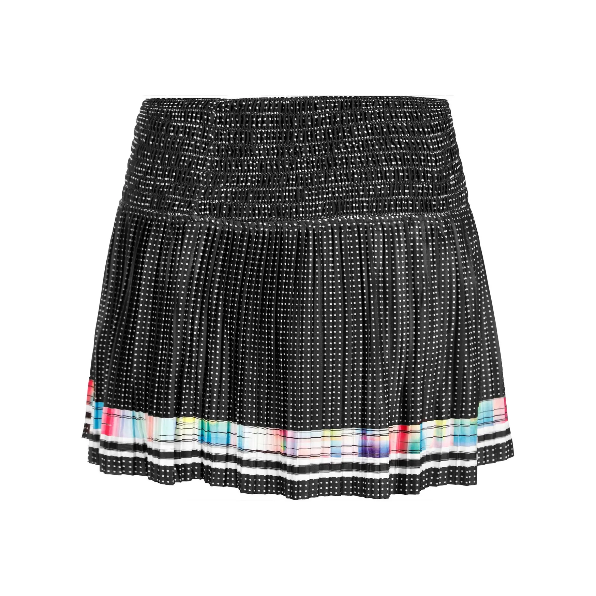 Discount Long Hot Tropic Smocked Skirt Women - Black, Multicoloured Skirts