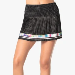 Discount Long Hot Tropic Smocked Skirt Women - Black, Multicoloured Skirts