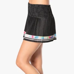 Discount Long Hot Tropic Smocked Skirt Women - Black, Multicoloured Skirts