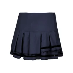 Best Sale Long Pleat Tier Skirt Women - Black, Blue Skirts