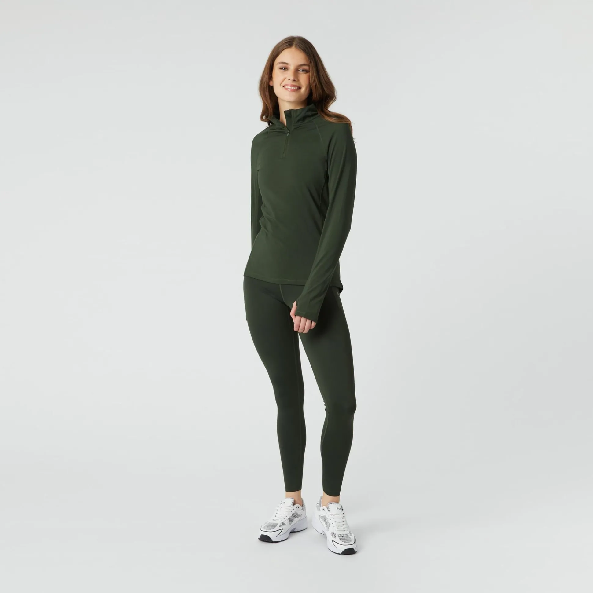 Discount Long Sleeve Women - Dark Green Shirts