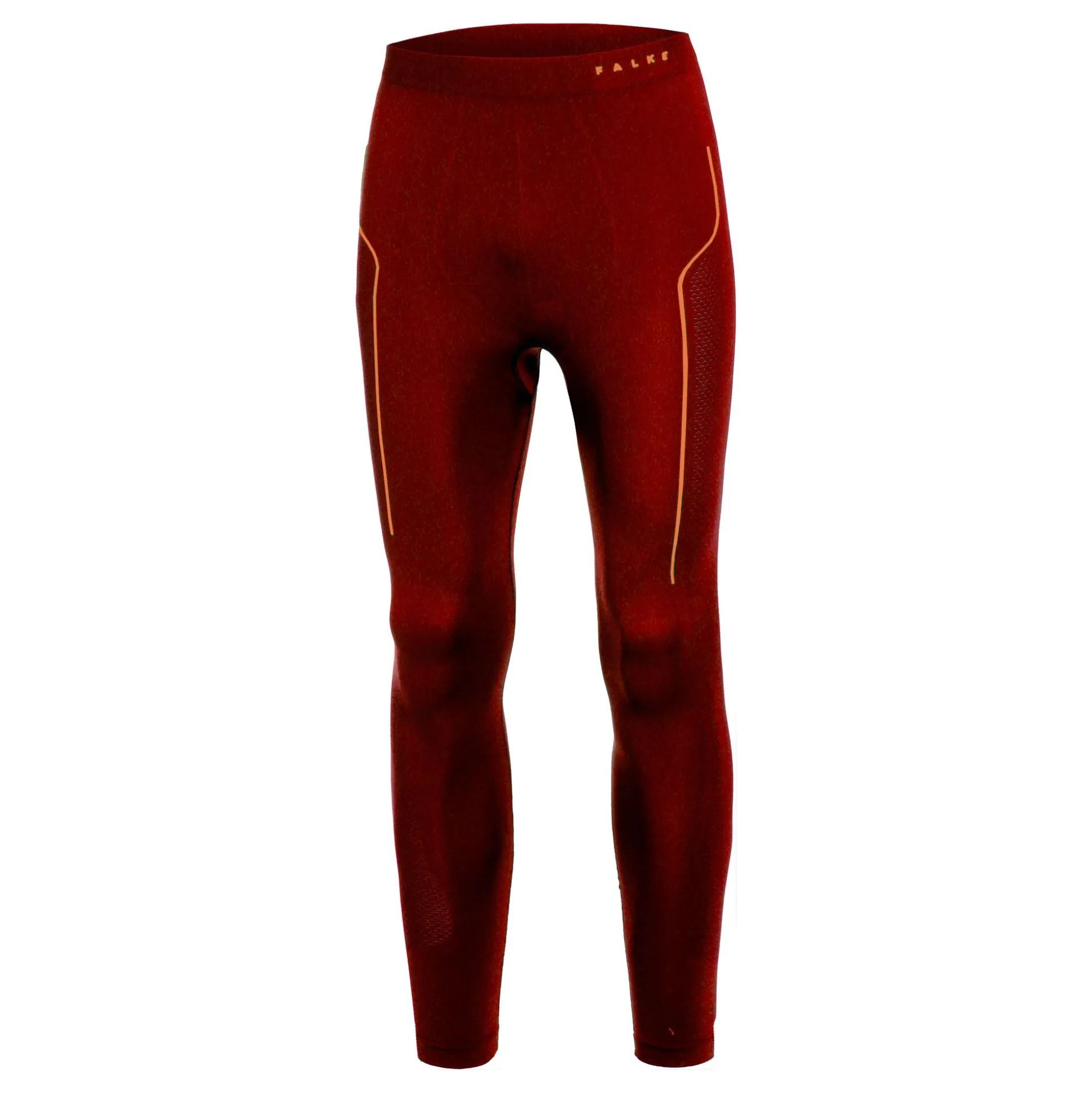Outlet Long Tights Tight Women - Red, Orange Pants|Running Clothing