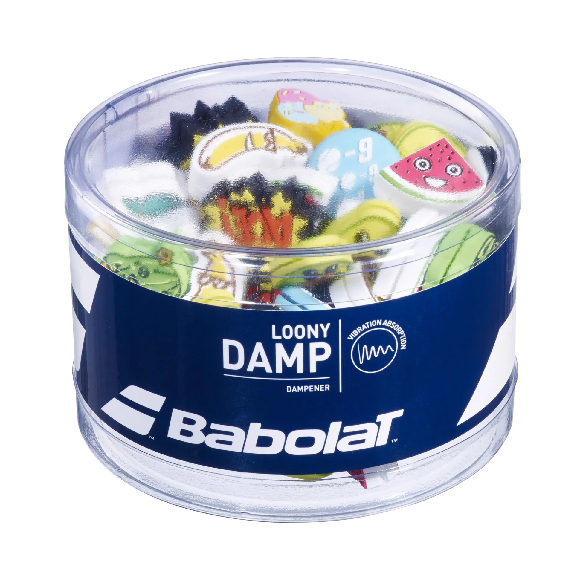 Discount Loony Dampener Box Of 75 Pcs - Multicoloured Racket Accessories