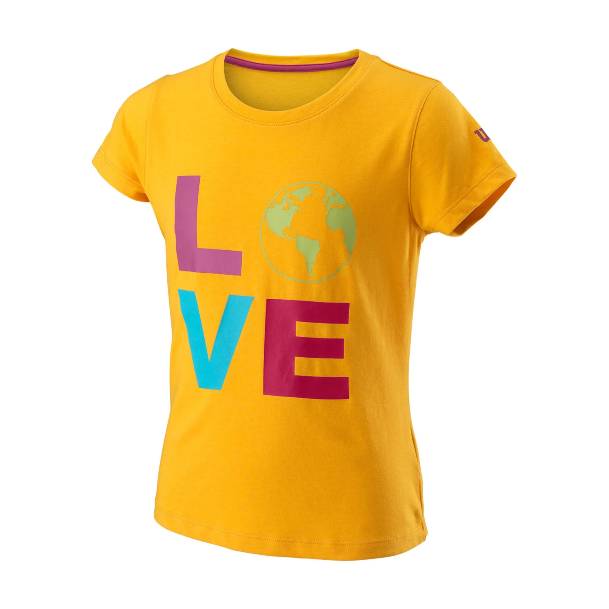 Discount Love Earth Tech T-Shirt Girls - Yellow, Multicoloured Shirts