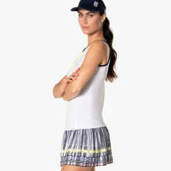 Online Love Game Tank Top Women - White, Black Tops
