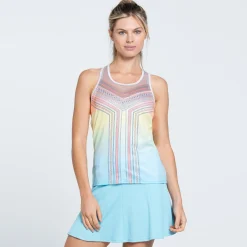 Outlet Lucky Club Tank Top Women - Light Blue Tops