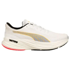 Cheap Magnify Nitro 2 Neutral Running Shoe Men - White, Yellow Running Shoes