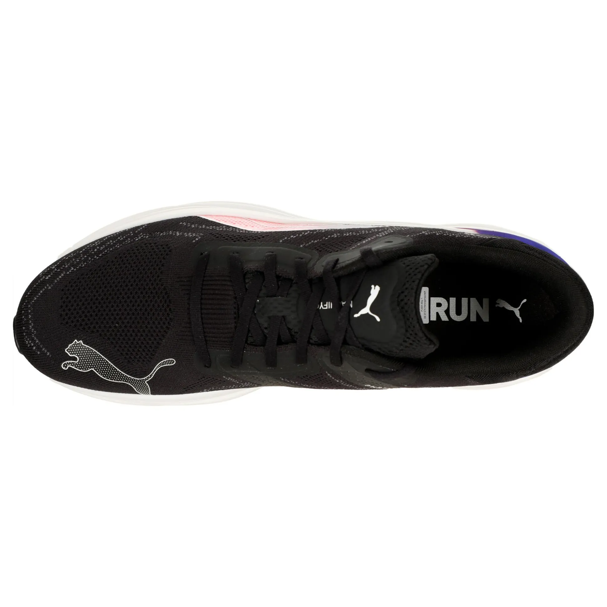 Fashion Magnify Nitro 2 Neutral Running Shoe Men - Black, Blue Running Shoes