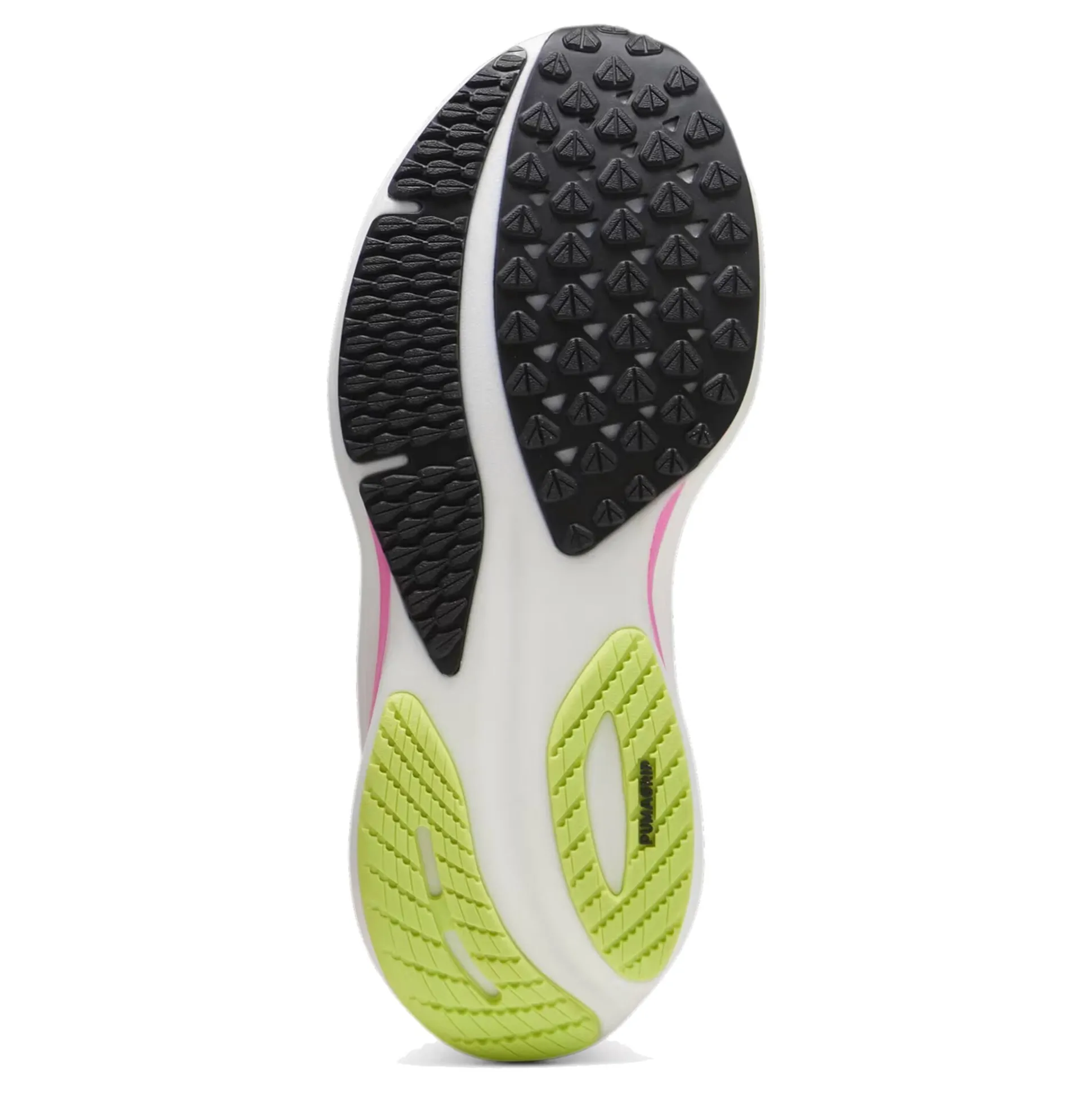 Discount Magnify Nitro 2 Psychedelic Rush Neutral Running Shoe Women - Black, Lime Running Shoes