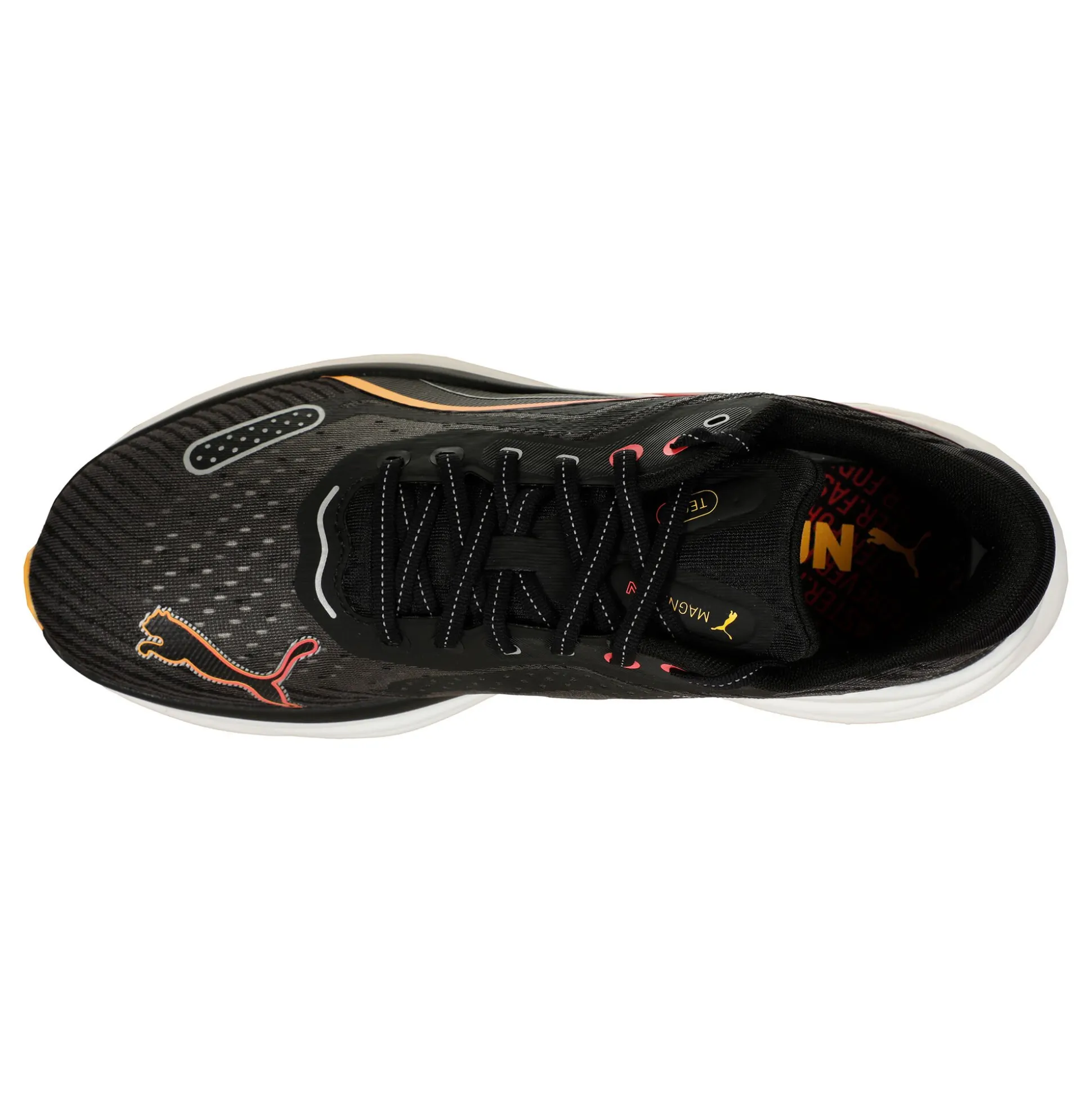 Store Magnify Nitro 2 Tech FF Neutral Running Shoe Women - Black, Orange Running Shoes