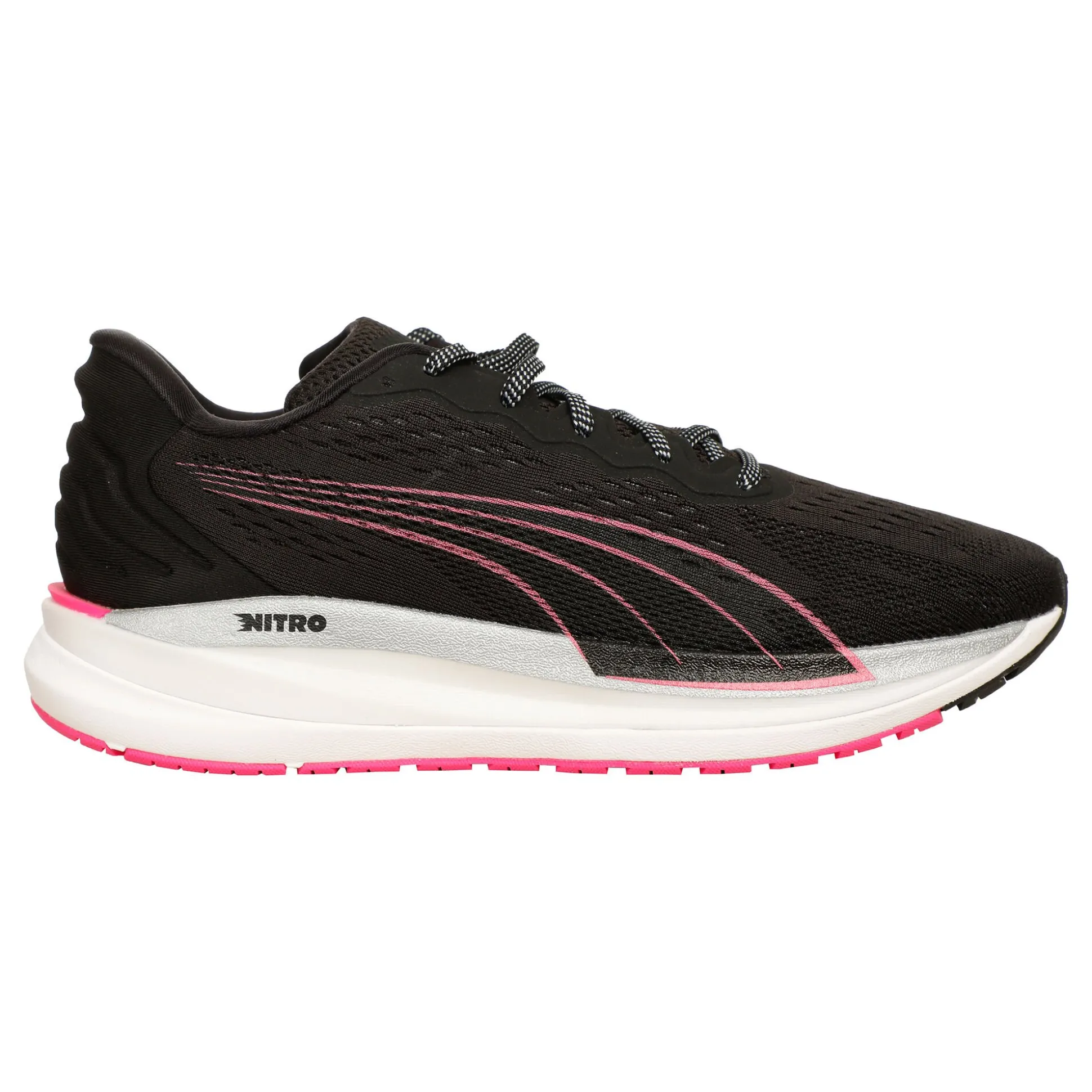 Clearance Magnify Nitro Surge Neutral Running Shoe Women - Black, Grey Running Shoes